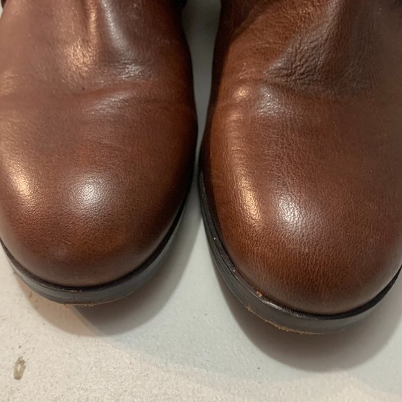 Dolce Vita Brown Leather High Boots Women's Size 7.5 - Picture 4 of 8